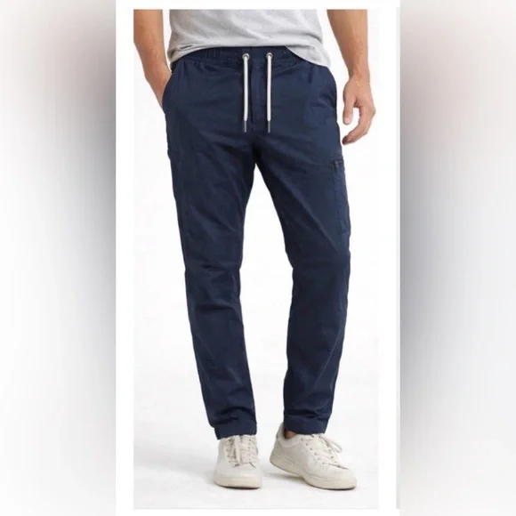 🌾 Vuori Men's RipStop Pants in Indigo - Picture 1 of 2